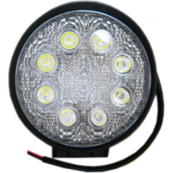 Papildomas žibintas apvalus 8 LED 24W