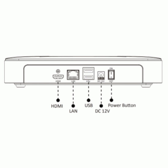 4K H.265 NVR MS-N1004-UC