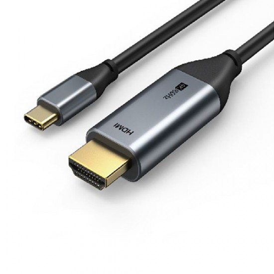 Kabelis USB-C - HDMI, 4K, Ultra HD, 1.8 m, 2.0 ver.