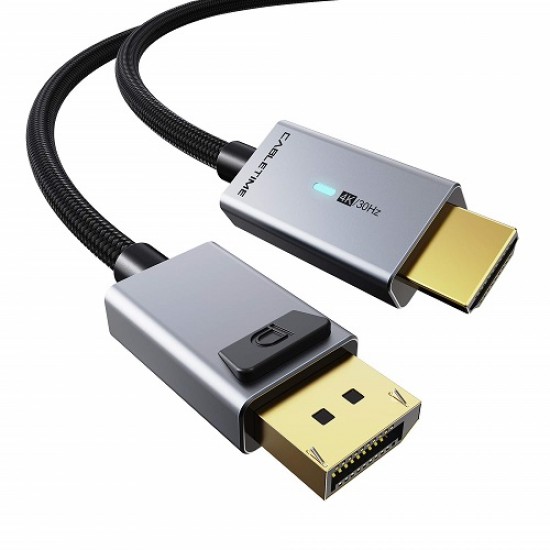 Premium kabelis DisplayPort - HDMI, 4K/30Hz, 1m