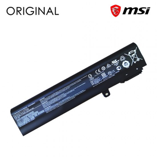 Nešiojamo kompiuterio baterija MSI BTY-M6H, 4730mAh, Original