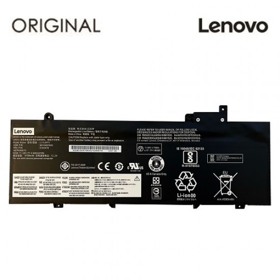 Nešiojamo kompiuterio baterija LENOVO L17L3P71, 4920mAh, Original