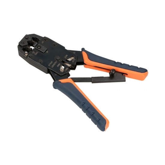 EXTRALINK 4P+6P+8P Crimp Tool with Ratchet