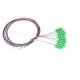 EXTRALINK SC/APC SM G.657A1 Pigtails Set, 12 colours, 12 pcs.