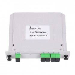 EXTRALINK 1:4 PLC SPLITTER SC/APC SLOT TYPE