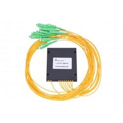 EXTRALINK 1:8 PLC SPLITTER SC/APC 2.0MM 1.5M G657A ABS MODULE