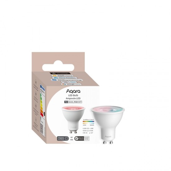 AQARA Smart Home LED Bulb T2 - GU10, Multicolor