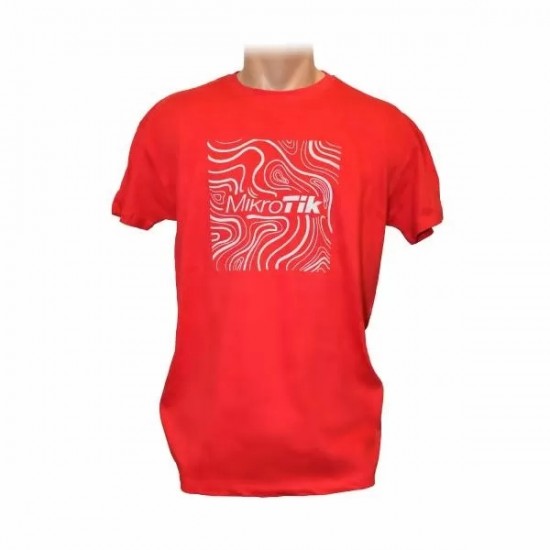 MIKROTIK red T-Shirt, (XXL-Size)