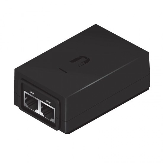 UBIQUITI 48 VDC, 0.5A Gigabit PoE Adapter