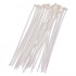 EXTRALINK CABLE TIE 5*250MM WHITE, 100 pcs.