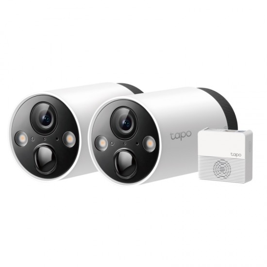 TP-LINK Smart Wire-Free Security Camera System, 2-Camera System, Tapo C420S2