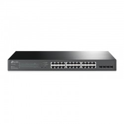 TP-LINK JetStream 28-Port Gigabit Smart Switch with 24-Port PoE+