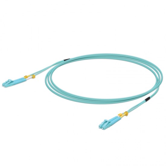 UBIQUITI 10 Gbps OM3 Duplex LC Cable, 3 meters