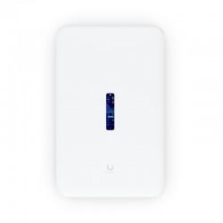 UBIQUITI Wall-mountable UniFi Cloud Gateway, WiFi 6 AP, PoE Switch, NVR, Dream Wall