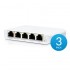 UBIQUITI 5-Port managed Gigabit Ethernet switch, USW-Flex-Mini, 3 pack